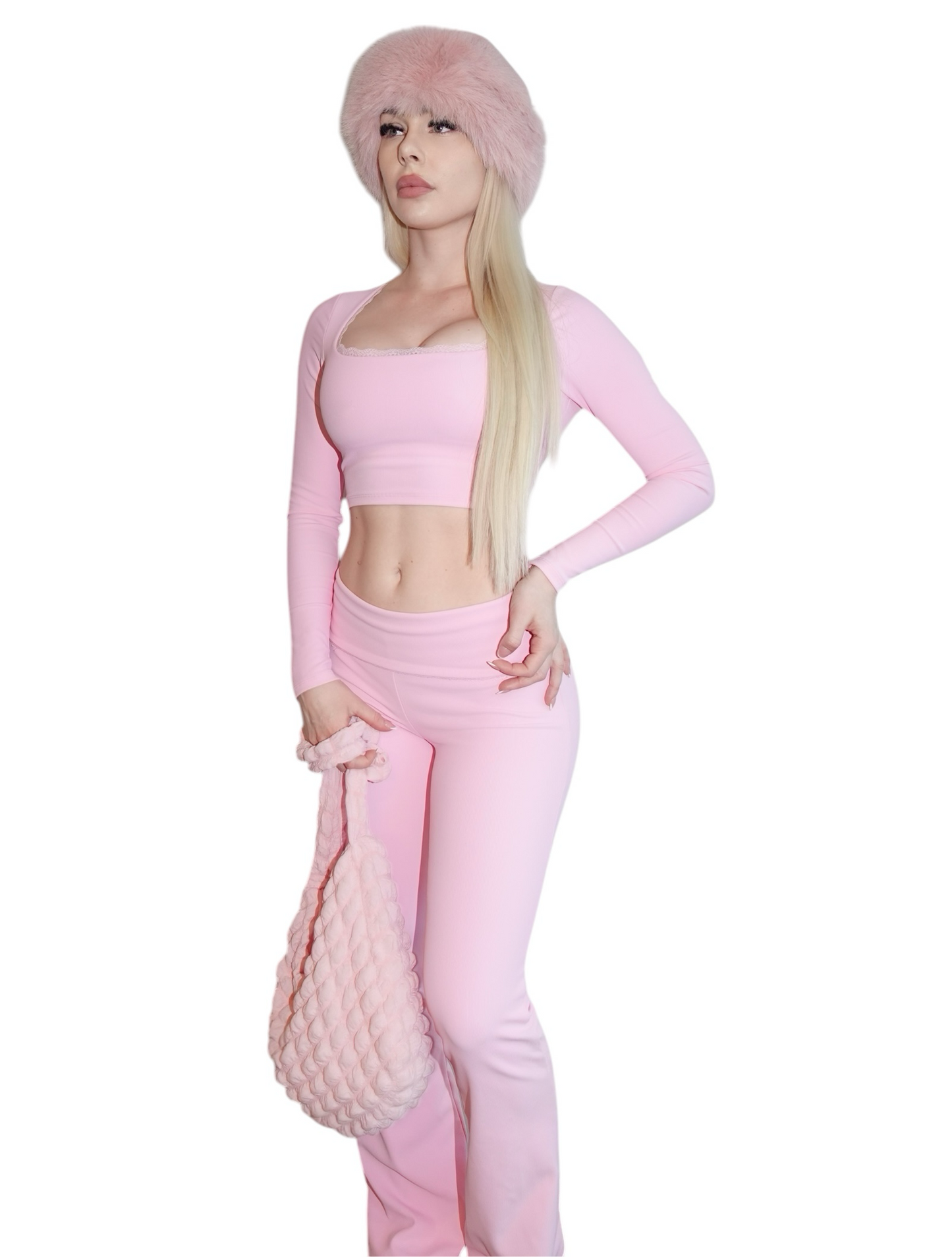 Myah Flare Leggings xPink