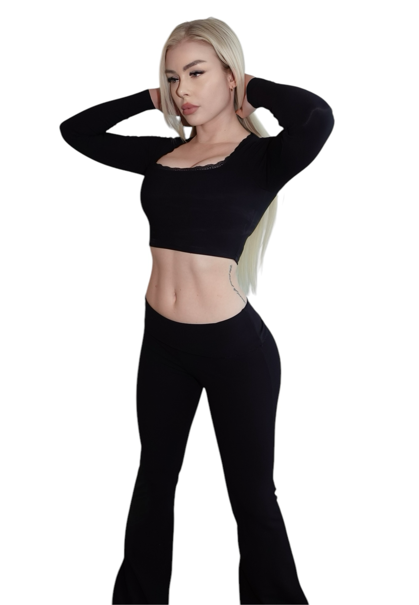 Myah Flared Leggings xBlack
